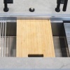 Master Chef Stainless Steel Undermount Kitchen Sink Armada 45 44x16x10.31 - Image 2