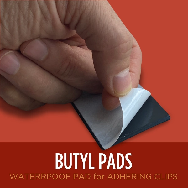 Butyl Pads for Ice Dam Clips