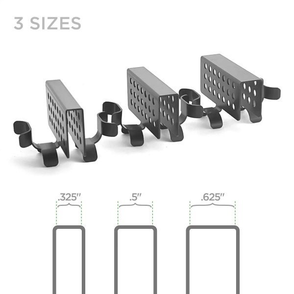 Standing Seam Heat Tape Clip Sizes